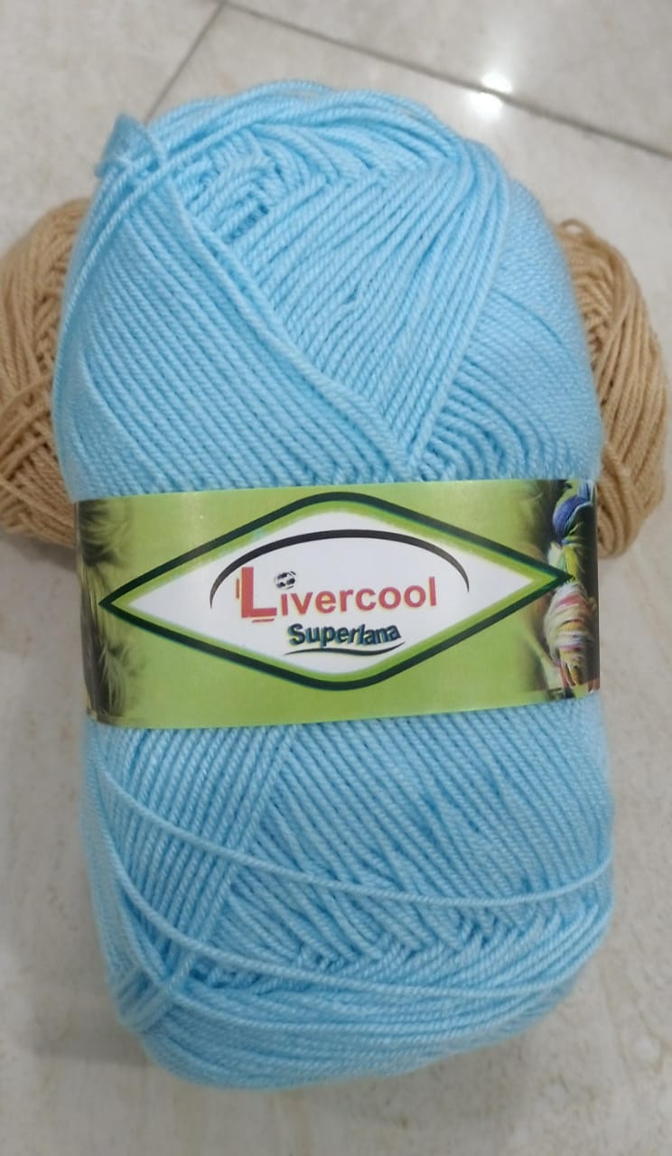 Livercool Soft Lana Yarn for Knitting & Crochet