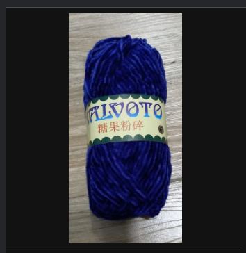 Ultra-Soft Velvet Chenille Blanket  Yarn