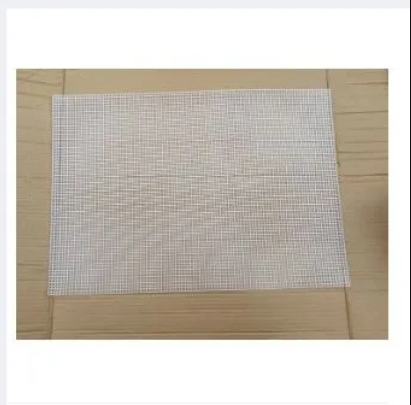 Plastic Bag Sheet Mesh Canvas Clutch