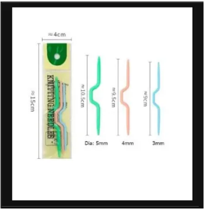 Cable Knitting Needles Set