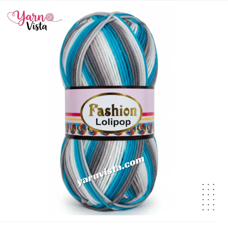 Dull Handmade Projects to Vibrant Creations – Premium Multicolor Acrylic Yarn