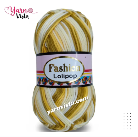 Dull Handmade Projects to Vibrant Creations – Premium Multicolor Acrylic Yarn
