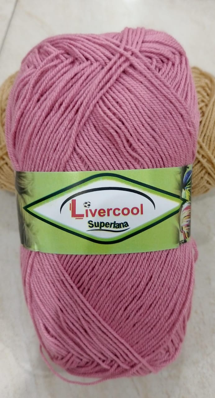 Livercool Soft Lana Yarn for Knitting & Crochet