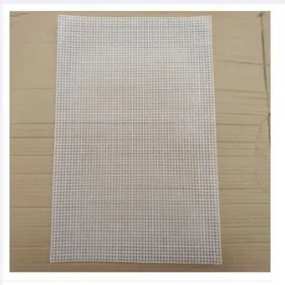 Plastic Bag Sheet Mesh Canvas Clutch