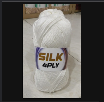 4ply Anti-Pilling Silk Blended Acrylic Yarn (100g)