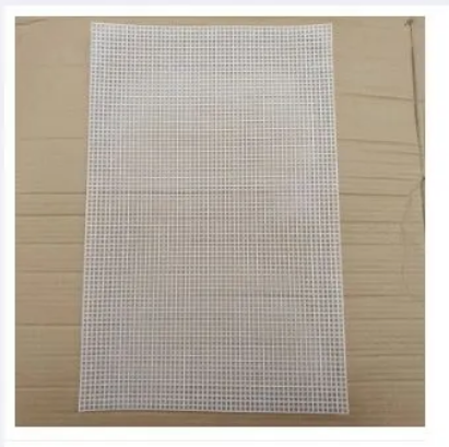 Plastic Bag Sheet Mesh Canvas Clutch