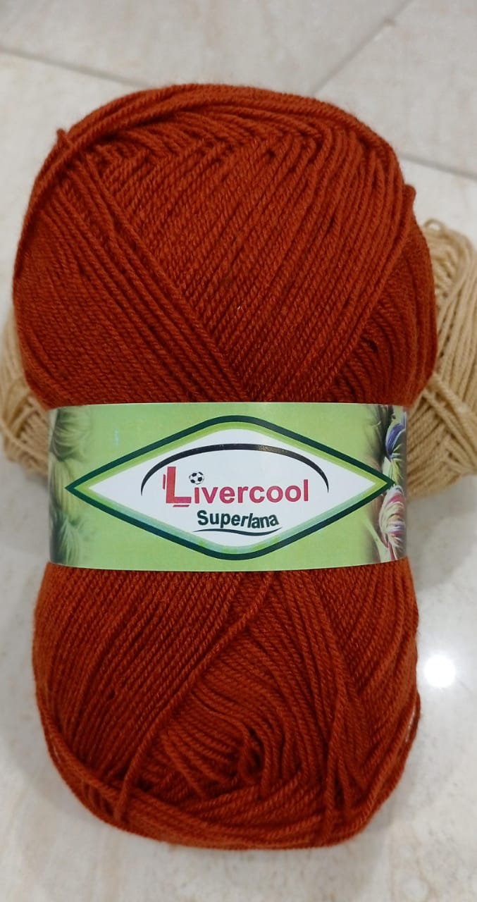 Livercool Soft Lana Yarn for Knitting & Crochet