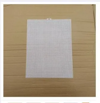 Plastic Bag Sheet Mesh Canvas Clutch