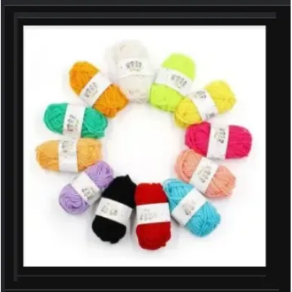 3-Ply Thick Acrylic Yarn Pack of 10