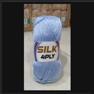 4ply Anti-Pilling Silk Blended Acrylic Yarn (100g)