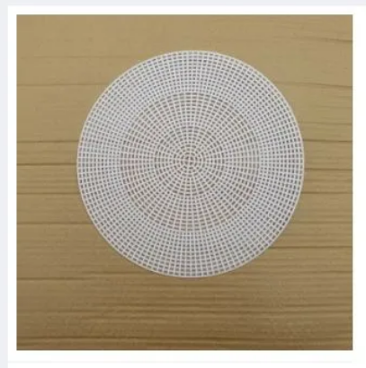 Plastic Bag Sheet Mesh Canvas Clutch