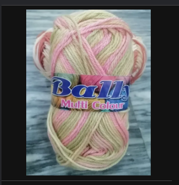 (3ply-80g) Acrylic Double Knit Yarn Ball