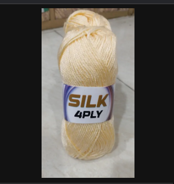 4ply Anti-Pilling Silk Blended Acrylic Yarn (100g)