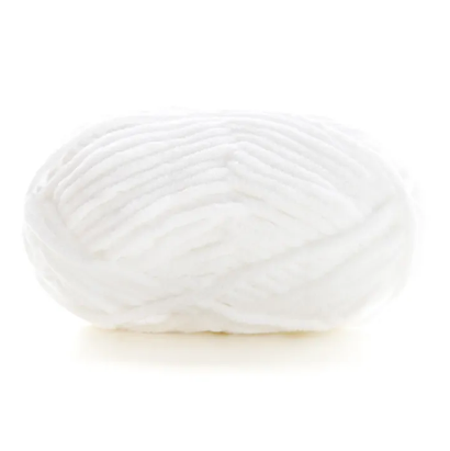 Ultra Soft Cozy Finish Chenille Yarn | Thick Plush Crochet Wool