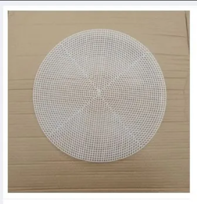 Plastic Bag Sheet Mesh Canvas Clutch