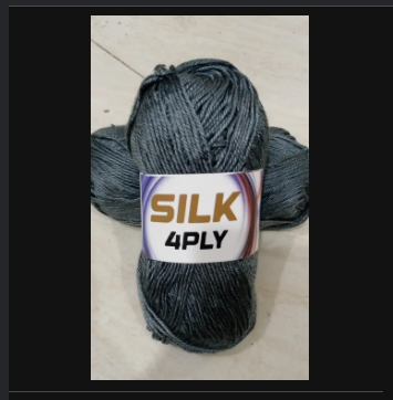 4ply Anti-Pilling Silk Blended Acrylic Yarn (100g)