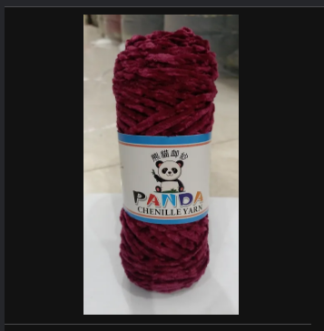 Soft Chenile Velvet Yarn for Knitting & Crochet