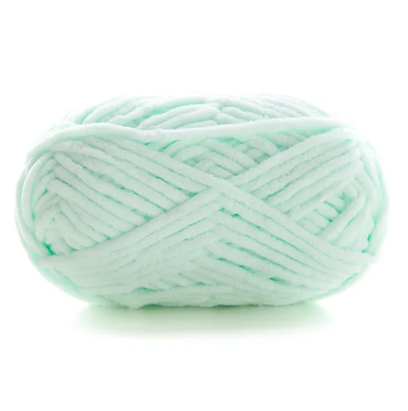 Ultra Soft Cozy Finish Chenille Yarn | Thick Plush Crochet Wool