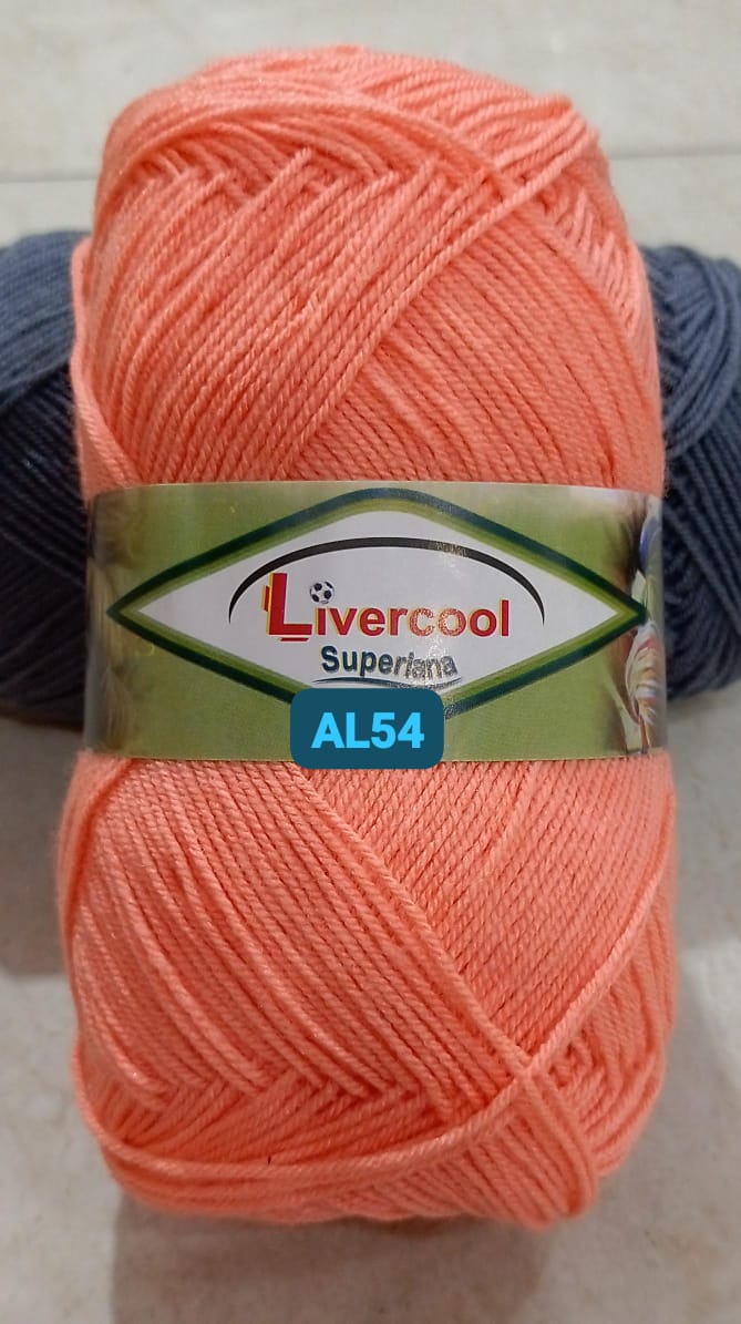 Livercool Soft Lana Yarn for Knitting & Crochet