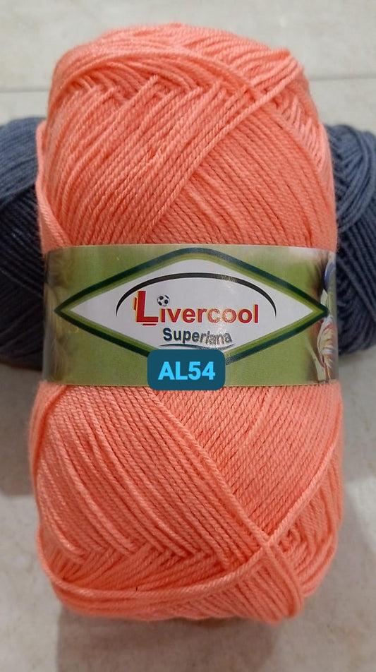 Livercool Soft Lana Yarn for Knitting & Crochet