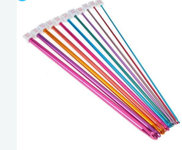 Afghan Tunisian Crochet Hooks with Wire Set (2mm-8mm – 11size)