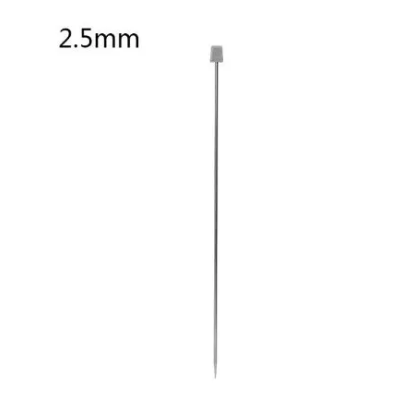 2–8mm Single Piece Straight Knitting Aluminium  Needle