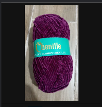 Ultra-Soft Velvet Chenille Blanket  Yarn