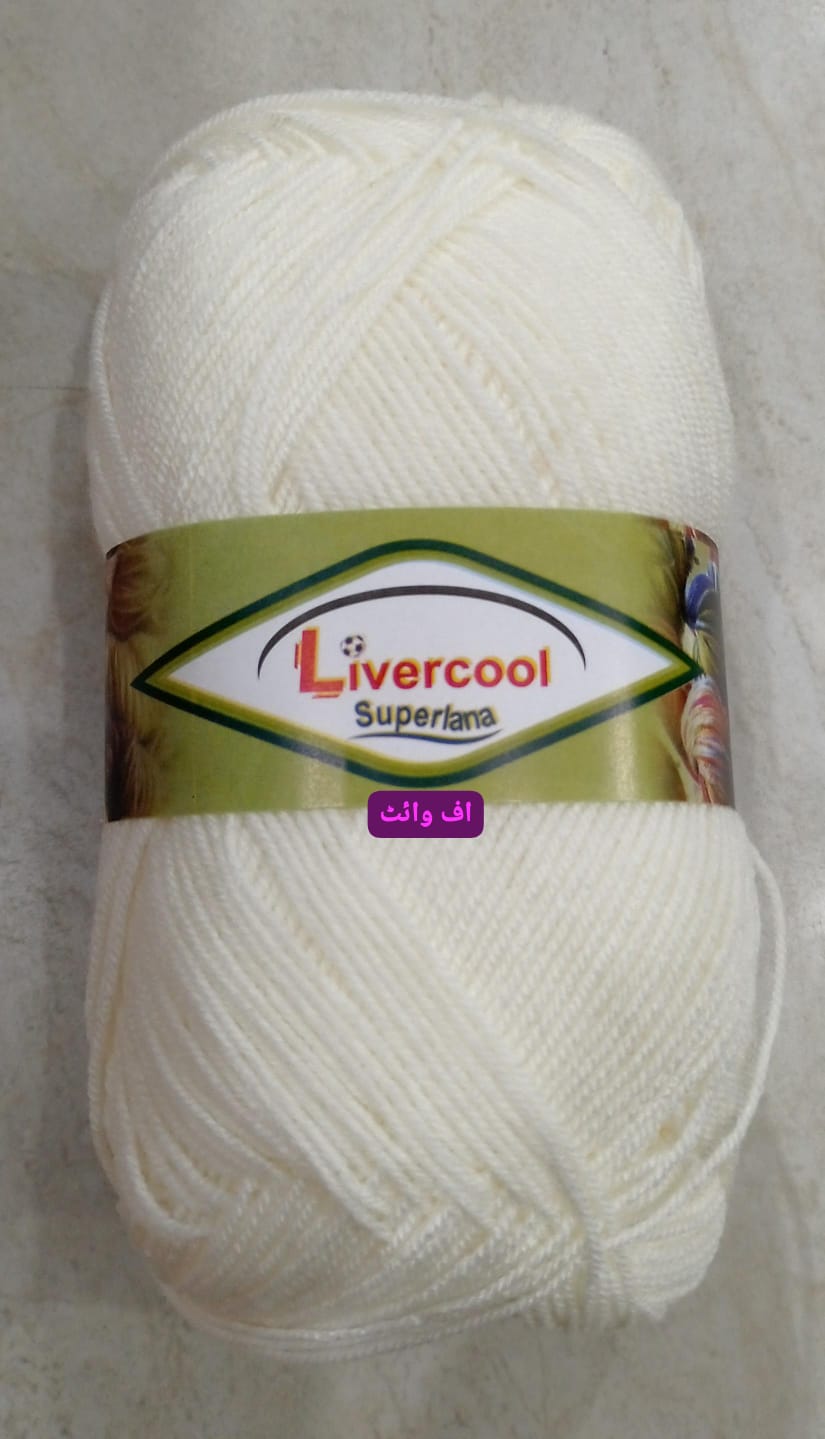 Livercool Soft Lana Yarn for Knitting & Crochet