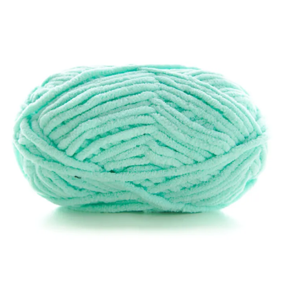 Ultra Soft Cozy Finish Chenille Yarn | Thick Plush Crochet Wool
