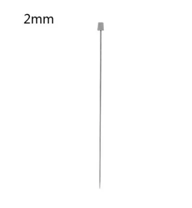 2–8mm Single Piece Straight Knitting Aluminium  Needle