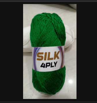4ply Anti-Pilling Silk Blended Acrylic Yarn (100g)