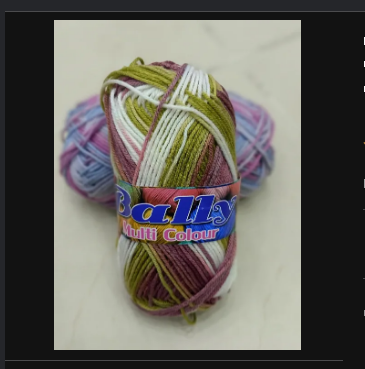 (3ply-80g) Acrylic Double Knit Yarn Ball