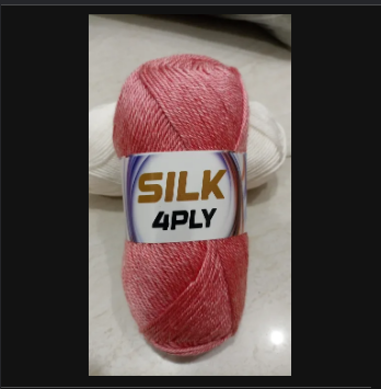 4ply Anti-Pilling Silk Blended Acrylic Yarn (100g)