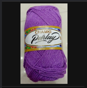 80g Parley Soft Baby Chamki Yarn – Smooth Knitting & Crochet Wool