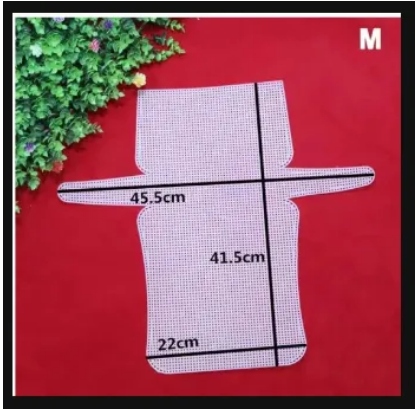 Plastic Mesh Canvas Sheets for DIY Bags & Craft Projects