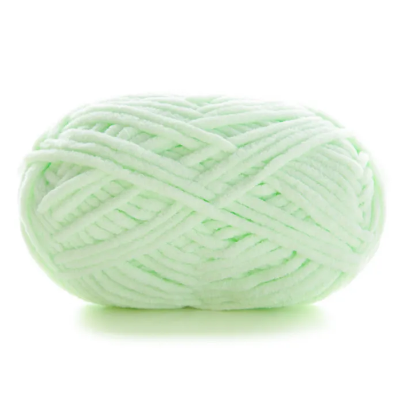 Ultra Soft Cozy Finish Chenille Yarn | Thick Plush Crochet Wool