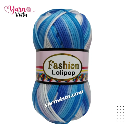 Dull Handmade Projects to Vibrant Creations – Premium Multicolor Acrylic Yarn