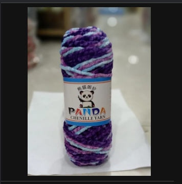 Soft Chenile Velvet Yarn for Knitting & Crochet