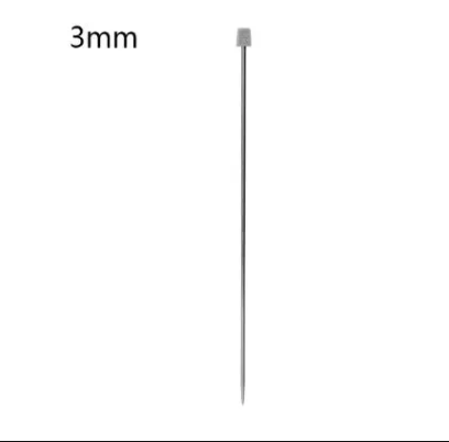2–8mm Single Piece Straight Knitting Aluminium  Needle