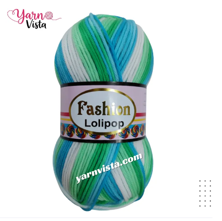 Dull Handmade Projects to Vibrant Creations – Premium Multicolor Acrylic Yarn
