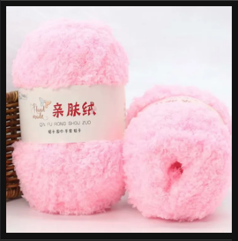 Soft Velvet Towel Yarn for DIY Crafts