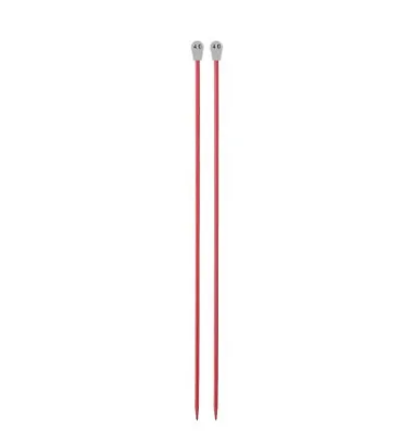 2 Pcs Straight Knitting Aluminum  Needle Set