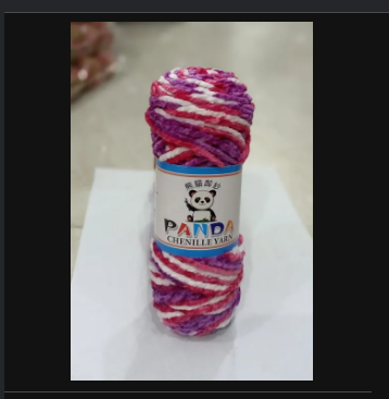 Soft Chenile Velvet Yarn for Knitting & Crochet