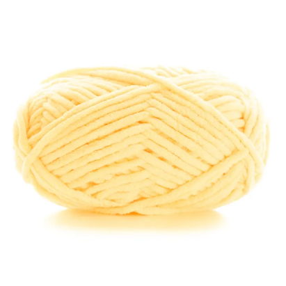 Ultra Soft Cozy Finish Chenille Yarn | Thick Plush Crochet Wool