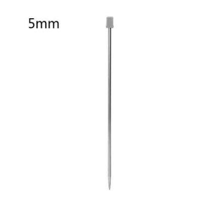 2–8mm Single Piece Straight Knitting Aluminium  Needle