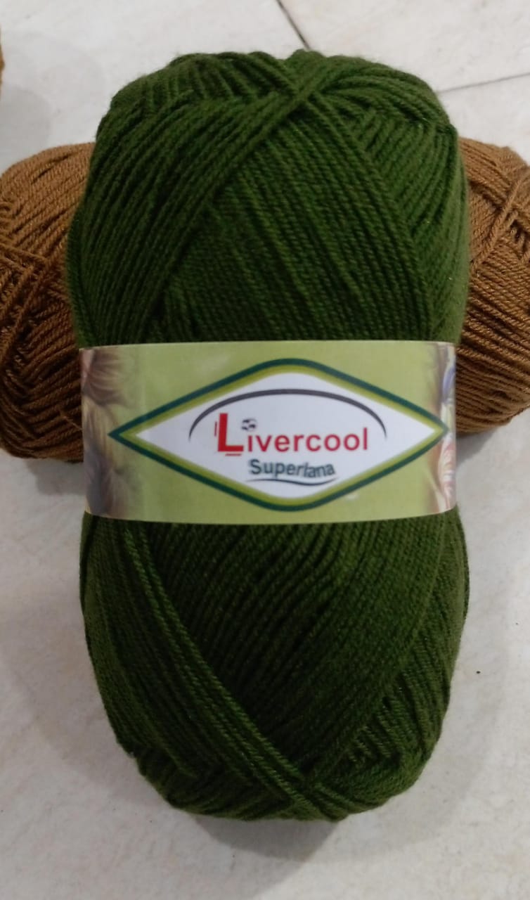 Livercool Soft Lana Yarn for Knitting & Crochet