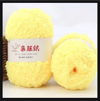 Soft Velvet Towel Yarn for DIY Crafts