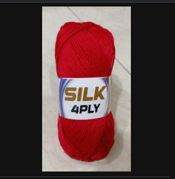 4ply Anti-Pilling Silk Blended Acrylic Yarn (100g)