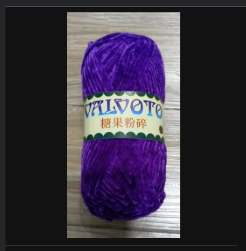 Ultra-Soft Velvet Chenille Blanket  Yarn