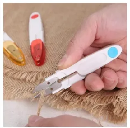 Precision V-Shape Embroidery Scissors – 11mm | Thread & Fabric Snips for Sewing & Cross-Stitch